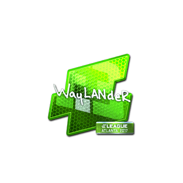Sticker | wayLander (Foil) | Atlanta 2017
