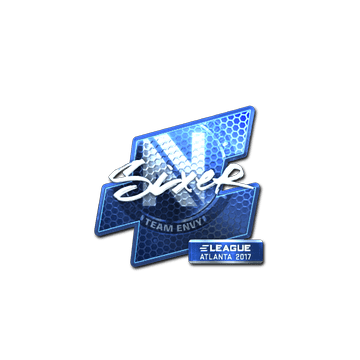 Sticker | SIXER (Foil) | Atlanta 2017