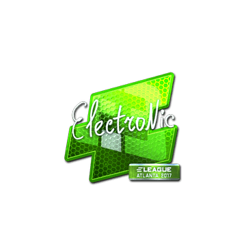 Sticker | electronic (Foil) | Atlanta 2017