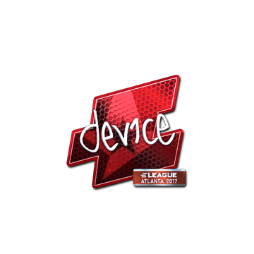Sticker | device (Foil) | Atlanta 2017