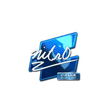 Sticker | nitr0 (Foil) | Atlanta 2017