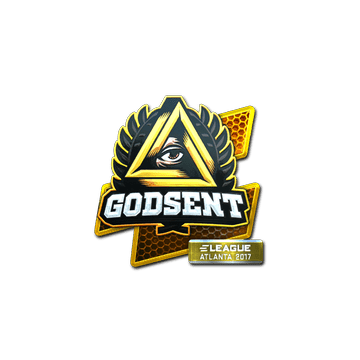 Sticker | GODSENT (Foil) | Atlanta 2017