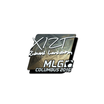 Sticker Xizt (Foil) | MLG Columbus 2016