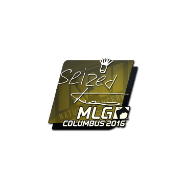 Sticker | seized | MLG Columbus 2016