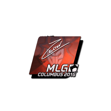 Sticker Ex6TenZ (Foil) | MLG Columbus 2016
