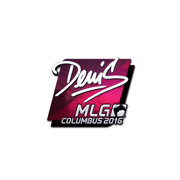 Sticker denis (Foil) | MLG Columbus 2016