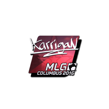 Sticker | karrigan (Foil) | MLG Columbus 2016
