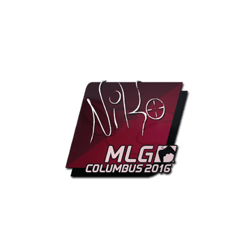 Sticker | NiKo | MLG Columbus 2016