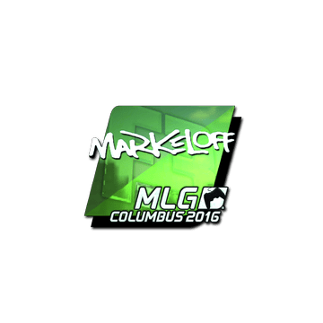 Sticker | markeloff (Foil) | MLG Columbus 2016