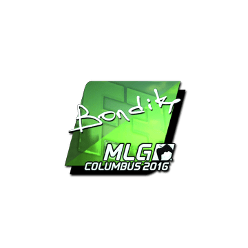 Sticker | bondik (Foil) | MLG Columbus 2016