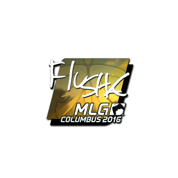 Sticker | flusha (Foil) | MLG Columbus 2016