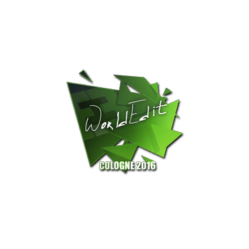Sticker WorldEdit | Cologne 2016