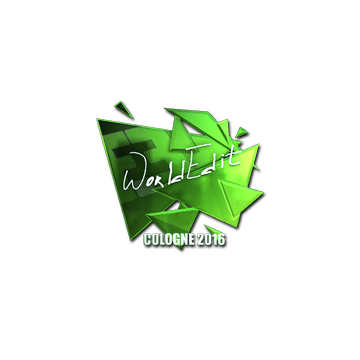 Sticker | WorldEdit (Foil) | Cologne 2016