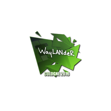 Sticker wayLander | Cologne 2016