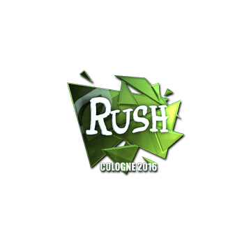 Sticker | RUSH (Foil) | Cologne 2016