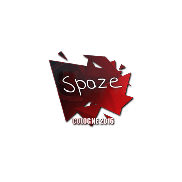 Sticker | spaze | Cologne 2016