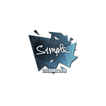 Sticker s1mple | Cologne 2016