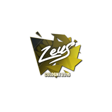 Sticker Zeus | Cologne 2016