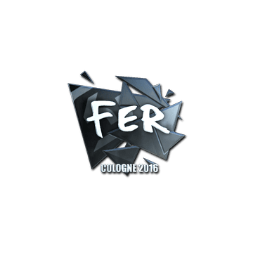 Sticker | fer (Foil) | Cologne 2016