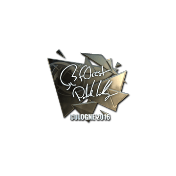 Sticker f0rest (Foil) | Cologne 2016