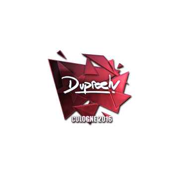 Sticker dupreeh (Foil) | Cologne 2016
