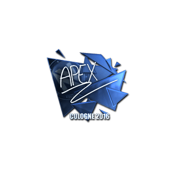 Sticker | apEX (Foil) | Cologne 2016
