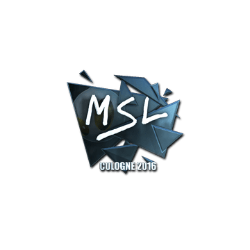 Sticker | MSL (Foil) | Cologne 2016