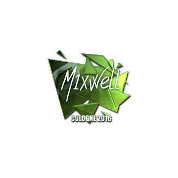 Sticker MIXWELL (Foil) | Cologne 2016