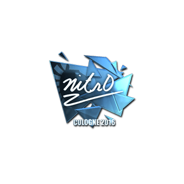 Sticker nitr0 (Foil) | Cologne 2016