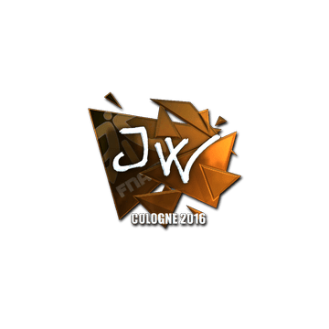 Sticker | JW (Foil) | Cologne 2016