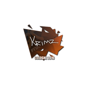 Sticker KRIMZ | Cologne 2016