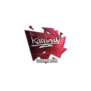 Sticker | karrigan (Foil) | Cologne 2016
