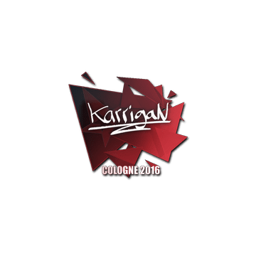 Sticker | karrigan | Cologne 2016