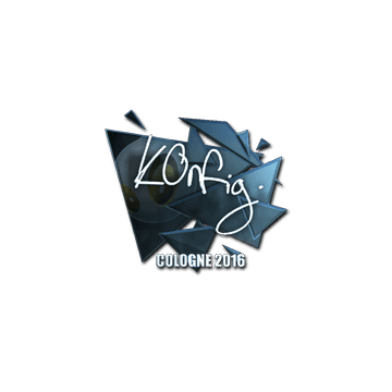 Sticker | k0nfig (Foil) | Cologne 2016