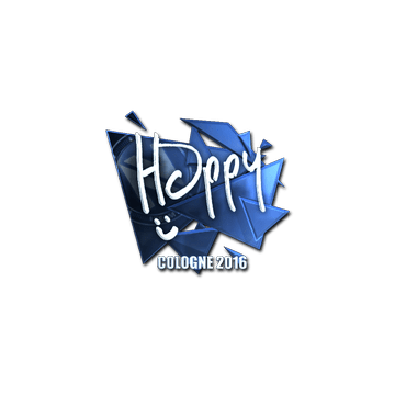 Sticker | Happy (Foil) | Cologne 2016