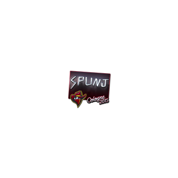 Sticker SPUNJ (Foil) | Cologne 2015