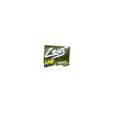 Sticker Zeus (Foil) | Cologne 2015