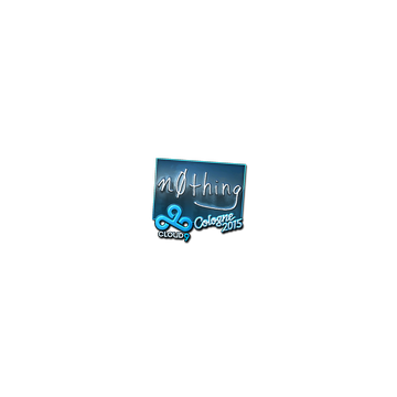 Sticker n0thing (Foil) | Cologne 2015