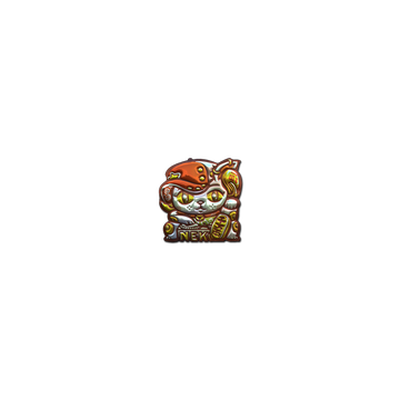 Sticker | Lucky Cat (Foil)