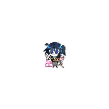 Sticker Kawaii Killer Terrorist
