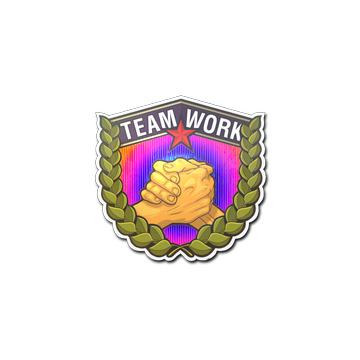 Sticker - Teamwork (Holo)