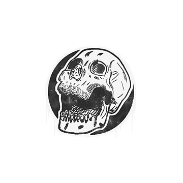 Sealed Graffiti | Rising Skull
