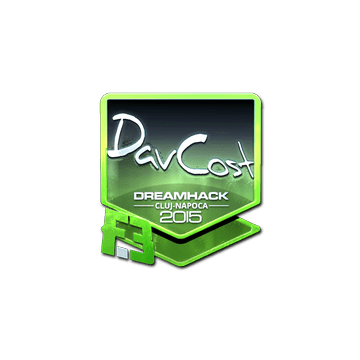 Sticker DavCost (Foil) | Cluj-Napoca 2015