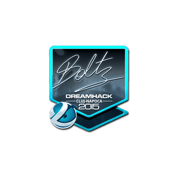 Sticker boltz (Foil) | Cluj-Napoca 2015