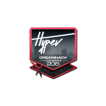 Sticker | Hyper (Foil) | Cluj-Napoca 2015
