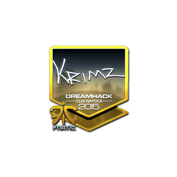 Sticker | KRIMZ (Foil) | Cluj-Napoca 2015