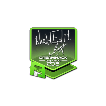 Sticker WorldEdit | Cluj-Napoca 2015