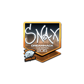 Sticker | Snax (Foil) | Cluj-Napoca 2015