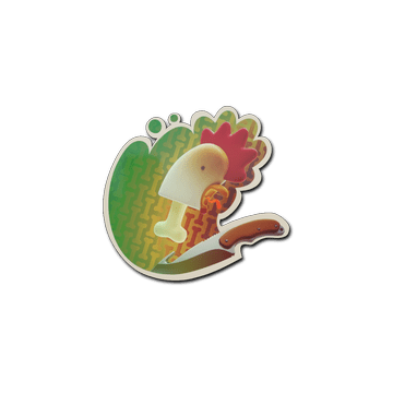 Sticker | Bonehead (Holo)