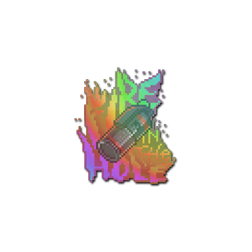 Sticker - Fire in the Hole (Holo)